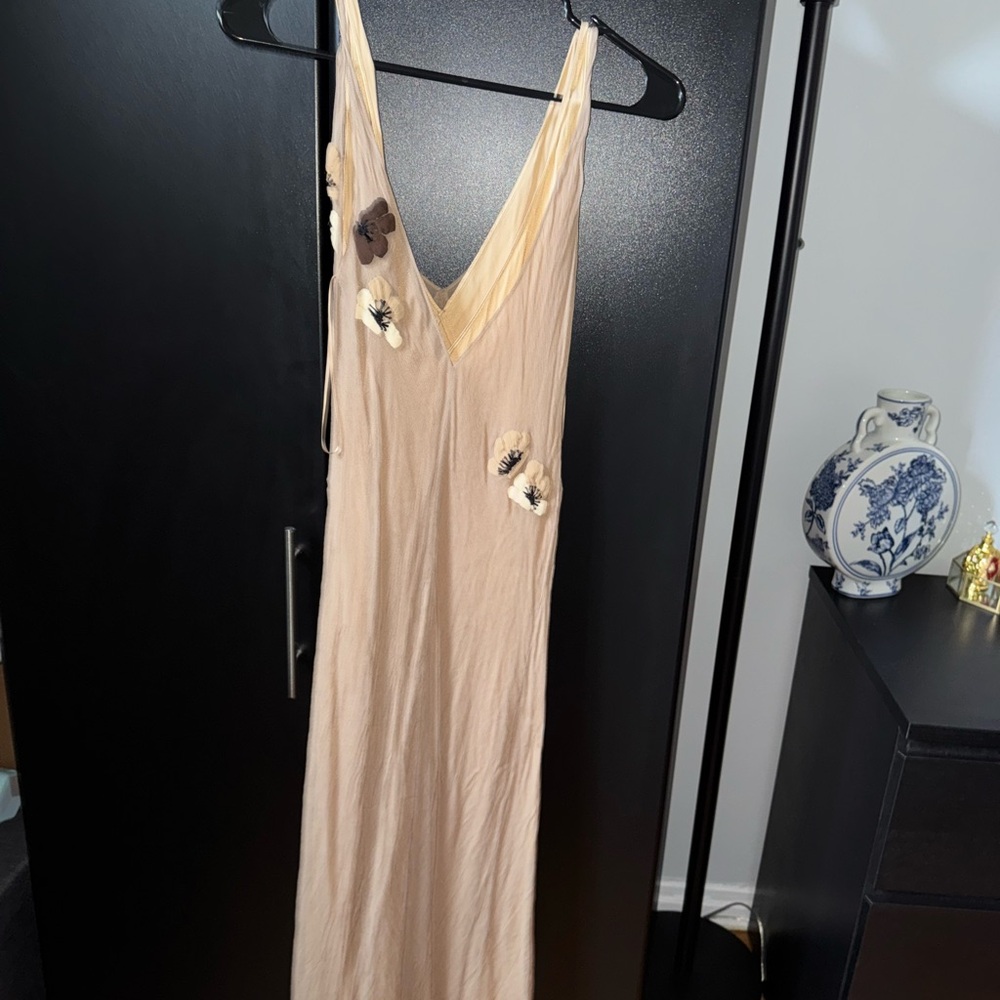 Vince Tan Sleeveless Dress